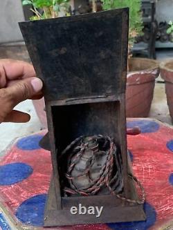 Vintage Indian Iron Tin Old Original Baby Joy Co. Projector Need Restoration