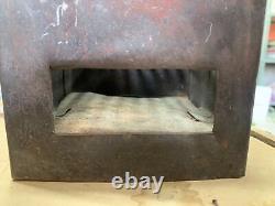 Vintage Indian Old Iron Barbeque Tandoor Stove Charcoal Cooking Gas Stove Sigdi