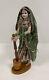 Vintage Indian Rajasthani Handmade Doll In Traditional Dress H 38cm
