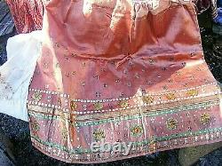 Vintage Indian Skirts And Saree