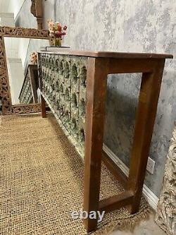 Vintage Indian carved Console table
