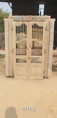 Vintage Indian door Antique Indian door Teak Wood Door Wooden