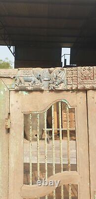 Vintage Indian door Antique Indian door Teak Wood Door Wooden