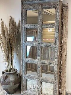 Vintage Indian tall door mirror