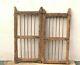 Vintage Iron Grill Wooden Dog Gate Antique Fatak Small Gate Home Wall Deco Bs-76