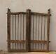 Vintage Iron Grill Wooden Dog Gate Antique Fatak Small Gate Home Wall Deco Bs-77
