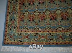 Vintage Liberty's London Ianthe Made In India 100% Wool Pile Kaimuri Rug Carpet