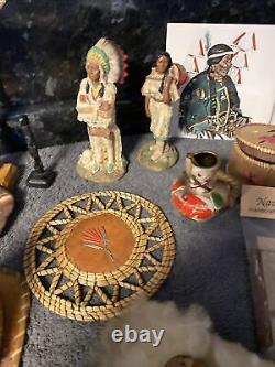 Vintage Native American Red Indian Artifacts