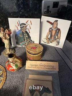 Vintage Native American Red Indian Artifacts