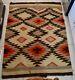 Vintage Navajo Wool Blanket Rug Native American Indian Textile Antique 73x53