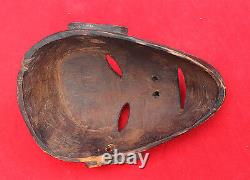 Vintage Old Beautiful Handmade Wooden Rare Tribal Mask Old Decorative W789