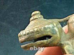 Vintage Old Rare Traditional Women Brass Jewelry Ring Antique Old Collectible