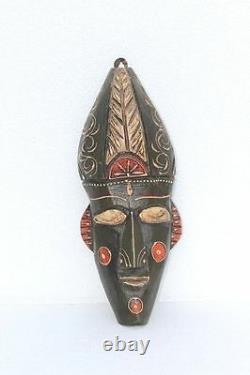 Vintage Old Style Antique African New Mask Decorative Collectible F-86