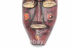 Vintage Old Style Antique New African Man Mask Decorative Collectible F-89