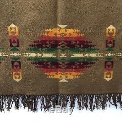 Vintage Pendleton Antique Trade Blanket 1920s Third Label 1921 Wool Indian 65x67