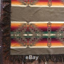 Vintage Pendleton Antique Trade Blanket 1920s Third Label 1921 Wool Indian 65x67