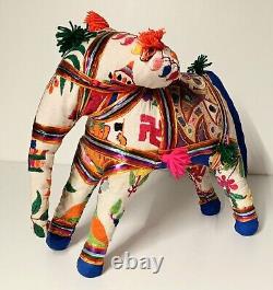 Vintage Raj Indian Elephant Hand Crafted Large