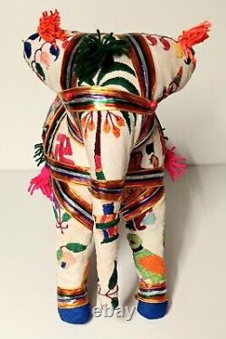 Vintage Raj Indian Elephant Hand Crafted Large