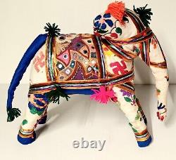 Vintage Raj Indian Elephant Hand Crafted Large