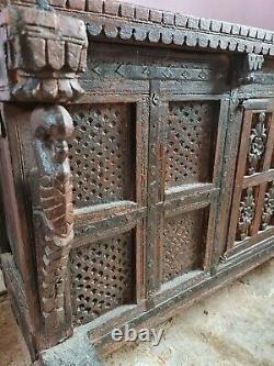 Vintage indian dowry chest, trunk, cabinet