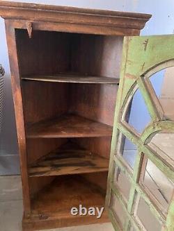 Vintage indian wood cabinet
