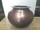 100 Ans Old Antique Vieux Pot En Cuivre Tope Degchi 23 X 19 Cm