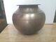 100 Ans Old Antique Vintage Pot En Laiton Tope Degchi 20 X 18 Cm