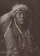 1900/72 Vintage Edward Curtis Native American Indian Chief Apsaroke Photogravure