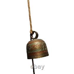 Ancien Bronze Heirloom Laiton Mariage Cloches Lot Inde Espagne Vintage