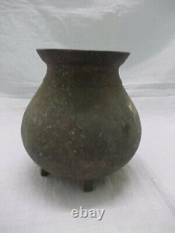 Ancien Millésime Laiton / Tasse De Bronze Chombu Lotta Réservoir D'eau C1