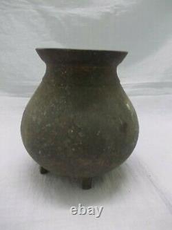 Ancien Millésime Laiton / Tasse De Bronze Chombu Lotta Réservoir D'eau C1