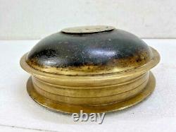 Ancienne Urli en Bronze Fait Main Rare Vintage du Sud de l'Inde, Kichanware