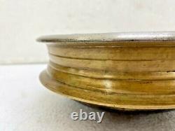 Ancienne Urli en Bronze Fait Main Rare Vintage du Sud de l'Inde, Kichanware