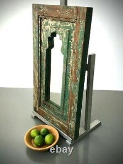 Antiique Vinture Indienne Mirror, Arche Mughale. Sage & Cinnamon. Troisième C. Équipe