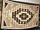 Antique Navajo Rug Large Native Américaine Indienne Tissage Vtg 84x54 Two Grey Hills