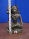 Antique Vieux Rare Sculpture De Pierre Taillée Collectionnable Religieuse Dieu Hindou Shiva Vintage.