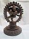 Antique Vintage 18c Fonte Hindu Danse Seigneur Shiva Nataraj Statue Figure Ido