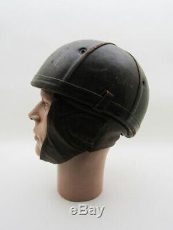 Antique Vintage 20 Est 30 Classic Motorcycle Cuir Casque Harley Indian Racing