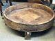 Antique Vintage Indian Spice Broyage Chakki Table Meubles Table Basse