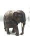 Éléphant En Bois Indien Ancien De 2 400 Kg