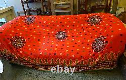 Exquise Vintage Rabari Broderie Rajasthan Châl Textile Inde