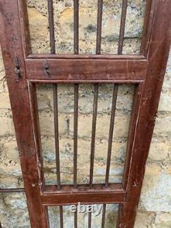 Fenêtres En Bois Vintage Fenêtre Antique Indian Hard Wood Jail Doors 142cmx78cm