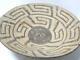 Grande Antiquité C1900-20s Vintage Pima Indian Basket Tray Wine Bowl Maze Dsgn
