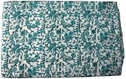 Imprimer 081 Coton Floral Tissu Artisanal de Matériel de Robe Imprimée à la Main Indienne