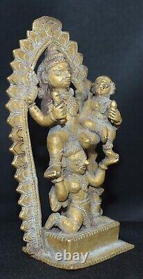 Lakshmi Narayana sur Garuda Vishnu Hindou 4,5+
