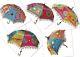 Lot De 30 Pc Parapluie De Soleil Antique Indien Vintage Brodé à La Main Parasol Art