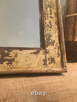 Miroir original antique vintage de récupération de l'art déco moghol indien