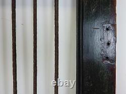 Paire De Portes De Porte De Jardin Indiennes Rustiques De Cru (ref513)