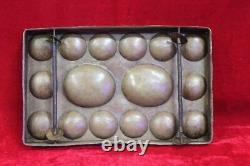 Plateau à œufs en laiton Jeu Ancien Vintage Indien Fait à la Main Collection PP-34