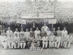 Réunion du Rotary Club de Tutocorin en Inde du Sud - Photo ancienne d'une photographie d'époque antique